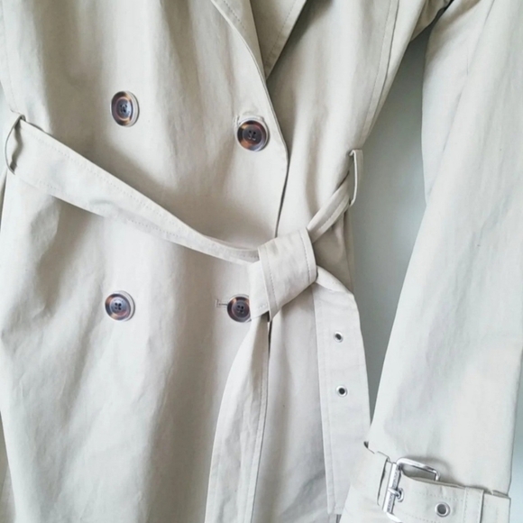 Michael Kors trench coat belted jacket new - Picture 4 of 7